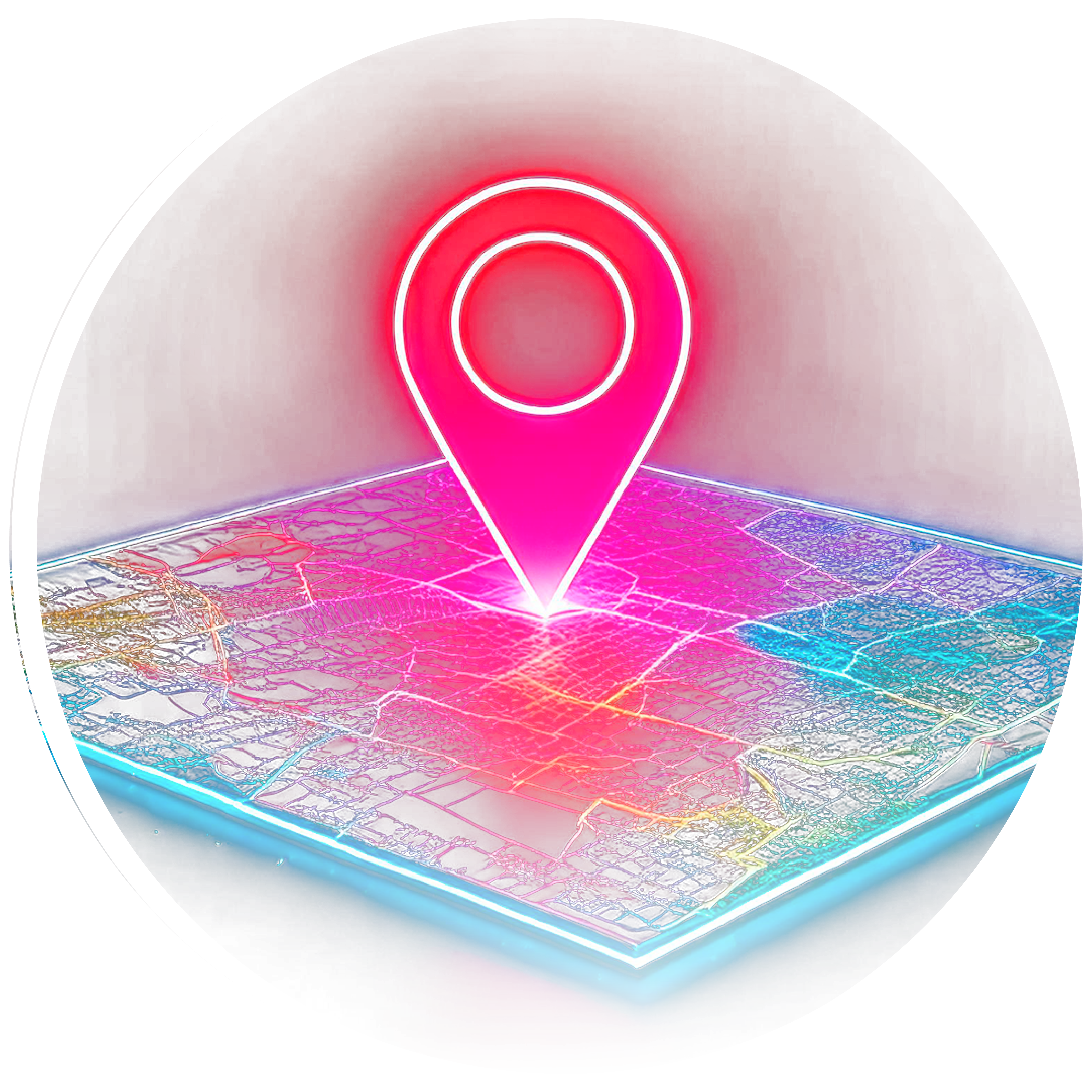 mapa neon